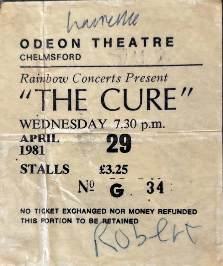 a ticket for this concert